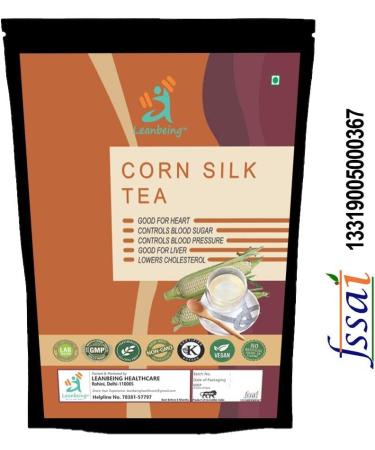 ORGANIZE AOZA Leanbeing Corn Hair Tea for Kidney StonesLiver Cleansing Corn Silk Tea Corn Hair Tea Natural 50gm Supports Urinary Tract Health Natural source of vitamins and