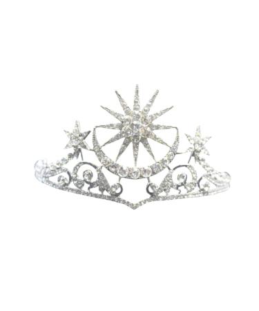 FRCOLOR Bride Headpieces for Wedding Rhinestone Headband Birthday Bridal Crown for Women Bride Headband Wedding Headpiece for Bride Stylish Headbands for Women Hair Korean Miss Rhinestones