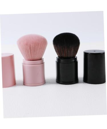 minkissy Cosmetic Buffing Mineral Stippling Brush Foundation Powder Blending Brush Retractable Powder Brush Travel Foundation Brush Makeup Concealer Brush Miss Neck 8.3x3.3cm Pink - Buy Online on GoSupps.com
