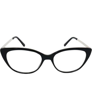Shop Mini Cat Eye Anti Blue Light Reading Glasses | 1.5 Diopters | Includes Free Case & Durable Plastic Frame - Buy Online on GoSupps.com