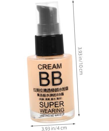 Ipetboom BB Cream Concealer Korean Foundation Skin Tone Moisturizer Facial Moisturizer Makeup Concealer Face Makeup Moisturizing Cream Liquid Light Yellow - Buy Online on GoSupps.com