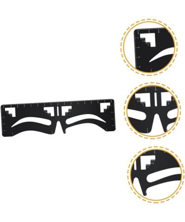 FRCOLOR Eyebrow Design Eyebrow Card Eyebrow Ruler Eyebrow Diy Stencil Eyebrow Shaper Eyebrow Trimming Set - Buy Online on GoSupps.com