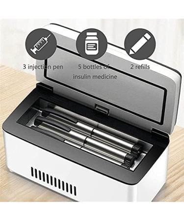 Insulin Cooler Refrigerated Box Portable Insulin Cooler Case 2-8 Drug Reefer Cooler Travel Case Mini Medicine Constant Temperature Refrigerato NoBattery - Buy Online on GoSupps.com