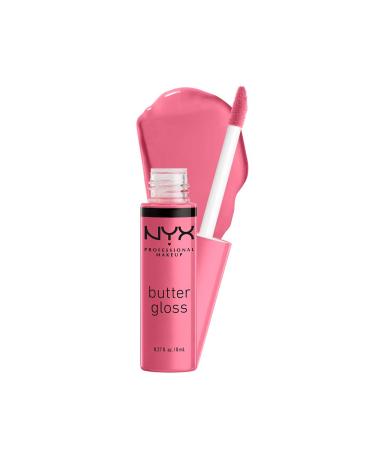 NYX PROFESSIONAL MAKEUP Butter Gloss  Non-Sticky Lip Gloss - Vanilla Cream Pie (Mauve) 09 Vanilla Cream Pie 0.27 Fl Oz (Pack of 1)