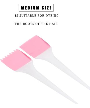 6Pcs Hair Dyeing Brush Set with Large Medium Small Brushes for Salon Style Dyeing Detachable Silicone Brush Head Long Handle - Buy Online on GoSupps.com