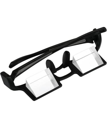 Lazy Glasses | 90 Degree Mirror Glasses for Laying Down Reading | Rectangular Clear Lens - Buy Online on GoSupps.com