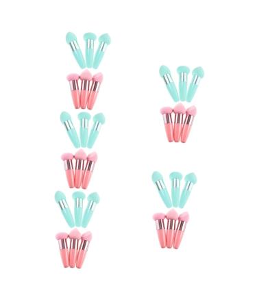 30 Pieces Small Makeup Pen Blending Sponge Travel Blender Makeup Brush Travel Accessories Portable Makeup Pens Makeup Pen Wet and Dry Sponge Brush Cosmetics Travel