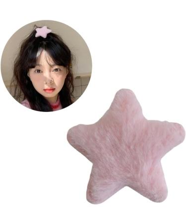 PLCPDM Hair Clip Star Yellow Bangs Clip s Duckbill Clip Headdress Hair Accessories Furry Hairpin Green - Buy Online on GoSupps.com
