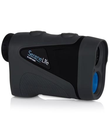 SereneLife Advanced Golf Laser Rangefinder with Pinsensor Technology - Waterproof Digital Golf Range Finder Accurate up to 540 Yards - Upgraded Optical View