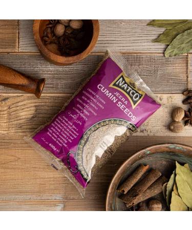 Natco Foods Natco Foods Jeera Cumin Chilli Pepper Seeds 400g