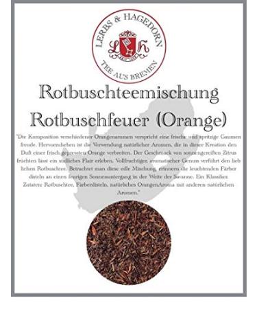 Lerbs & Hagedorn Roibusch Roybusch Tea 1 kg Orange