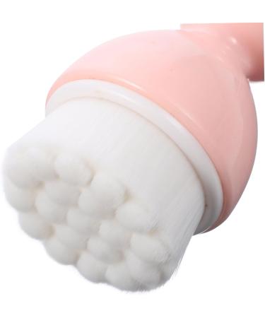 minkissy 1pc Cleansing Brush Liquid Makeup Mineral Foundation Powder Handheld Scrubber Face Brush Travel Brush Face Body Brush Facial Cleansing Brush Compact Face Brush Travel Pink - Buy Online on GoSupps.com