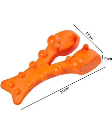 Wavata Trapezius Stretcher - Neck & Back Pain Relief | Trigger Point Massage for TMJ & Upper Back | Crab Clip Neck Pillow - Buy Online on GoSupps.com