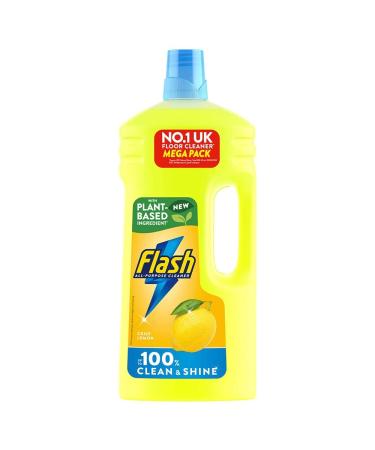 Flash All Purpose & Floor Cleaner 1L - Choose 1 Fragrance (Crisp Lemon Scent)