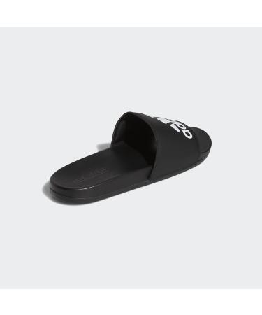 Buy adidas Unisex Adilette Comfort Slides - Core Black Ftwr White - Size 46 EU | International Shipping Available - Buy Online on GoSupps.com