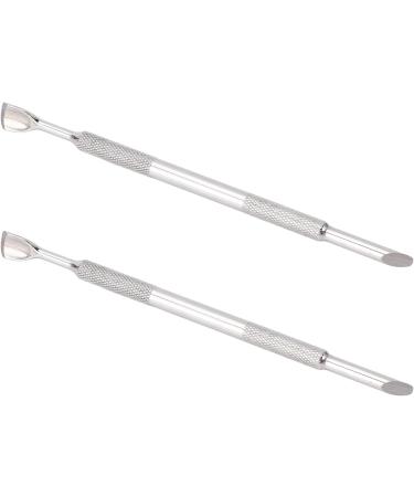 Cuticle Pusher Set Dead Skin Removal Nail Polisher Finger Divider Stainless Steel Set for Home Nail Salon - Buy Online on GoSupps.com