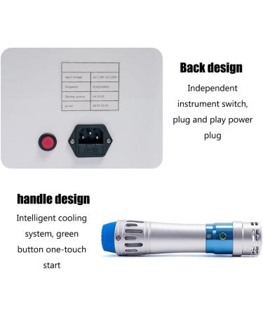 ED Shock Shaft Device - Advanced Shock Wave Physiotherapy Instrument with 10 Work Heads 12 Modes Intelligent Cooling & HD Touchscreen for Deep Meridian Relaxation - Buy Online on GoSupps.com