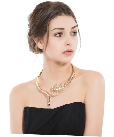 CALLARON 1pc Necklace Delicate Choker Neck Chain Foldable Necklet Collar Neckline Accessories Miss - Buy Online on GoSupps.com