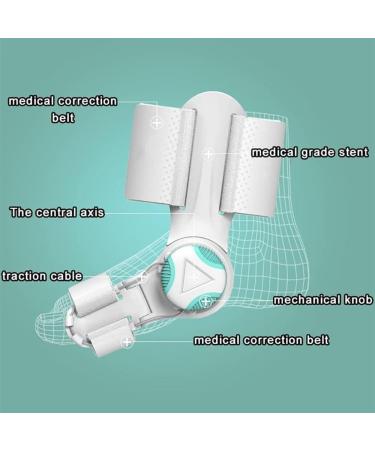 Toe Separator & Bunion Corrector | Adjustable Big Toe Bunion Splint for Day & Night Relief - Buy Online on GoSupps.com