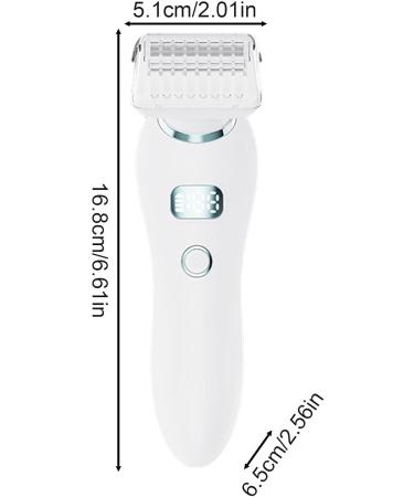 Trimmer for Women Portable Electric Shaver Facial Shaver Waterproof Hair Clipper for Women Versatile Personal Hairdresser for Women and Girls White - Buy Online on GoSupps.com