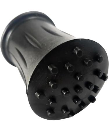 Rubber Tip Ends 15mm (4 Pack) for Walking Sticks, Canes, Crutches, Zimmer Frames, Hiking Poles - Heavy Duty Replacement End Stoppers - Buy Online on GoSupps.com