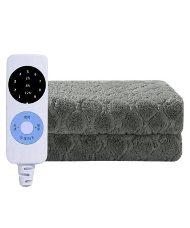 Kexpery including intelligent ceiling double single fleece heating ceiling portable intelligent heating ceiling household and office blanket (long velvet) Long Velvet 1.5x0.7m Smart