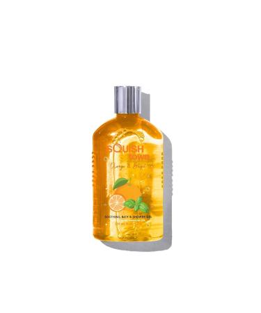 Orange & Basil Soothing Bath & Shower Gel | Luxury Aromatherapy Body wash | 100% Vegan & Paraben free | Made with Natural Essential Oils | 250ml | Men & Women