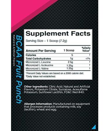 Rule One R1 BCAA 60 Servings - Fruit Punch Flavor | 444g - Best International Shipping | Buy Now - Buy Online on GoSupps.com