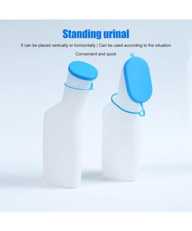 Reusable Portable Leakproof Durable Urinal Bottle For Hospital Men 1000ml Male - Buy Online on GoSupps.com