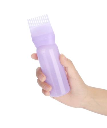 Root Comb Applicator Bottle - Hair Dyeing Tool with Brush for Barbers & Beauty Salons | Blue - Buy Online on GoSupps.com