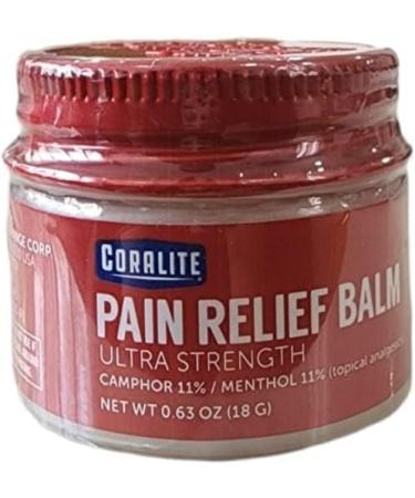 3-Pack Coralite Ultra Strength Pain Relief Balm Cream Ointment: Fast-Acting Relief - Buy Online on GoSupps.com