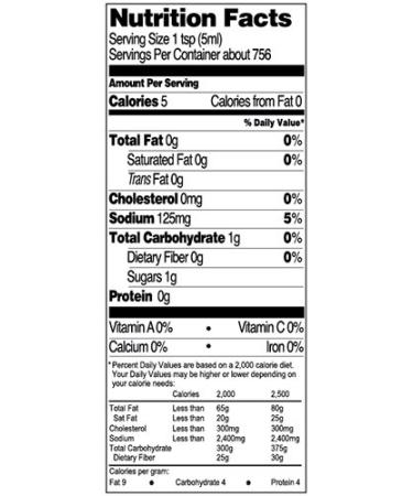 Wizards Sauces Organic Gluten Free Vegan Worcestershire Sauce - 128oz Bottle | Food Service Size - Buy Online on GoSupps.com