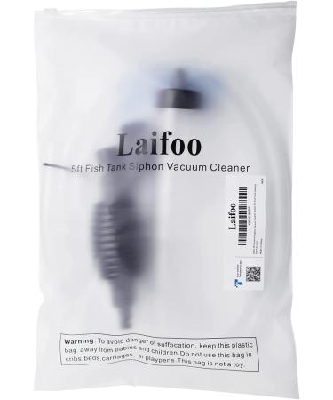 Efficient Laifoo Aquarium Siphon Vacuum Cleaner | Ideal for Fish Tank Gravel & Sand Cleaning - Buy Online on GoSupps.com