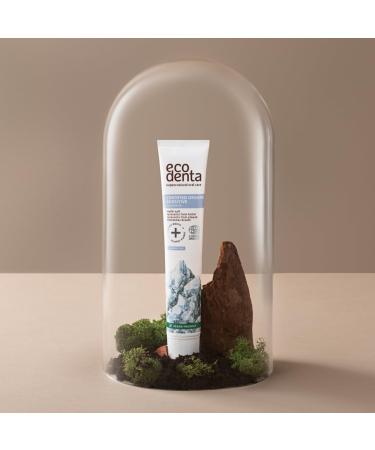 Ecodenta Fluoride Free Toothpaste Sensitivity Relief 75 ml Certified Organic Toothpaste With Potassium Citrate Aloe Vera Juice Peppermint Essential Oil - Buy Online on GoSupps.com