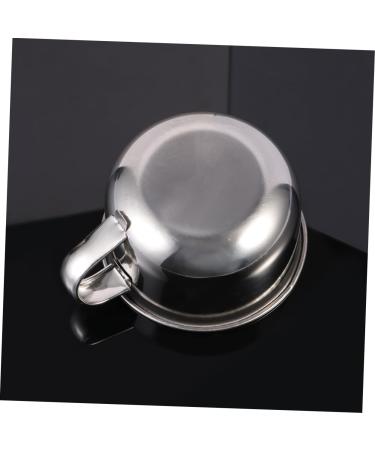 Frcolor Stainless Steel Razor Shell for Men - Premium Shaving Bowl with Handle Ideal for Grooming & Haircut Needs - Buy Online on GoSupps.com