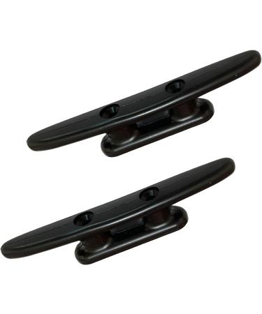 Trafu Black Nylon Boat Cleat Set with Fasteners - 4pcs (4, 5, 6, 8) - Kayak/Dock Cleat Kit - Buy Online on GoSupps.com