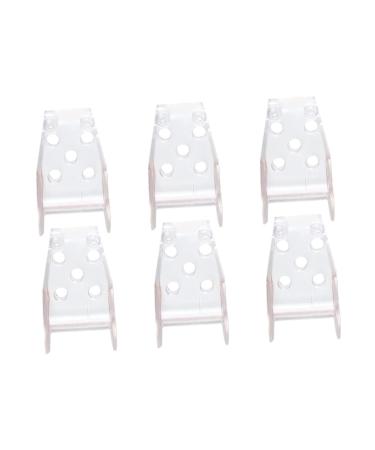 FOMIYES 3 Pairs Toe Splitter Thumb Splints Mens Gel Nail Protector Toe Dividers Bunion Pads Bunion Toe Spacers Foot Valgus Protector Hammer Toe for Women Foot Toe Adjuster White