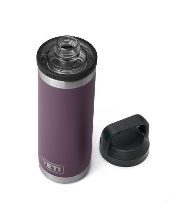 YETI Rambler 18 oz Bottle, Vacuum Insulated, Stainless Steel with Chug Cap Nordic Purple