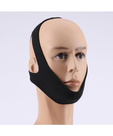 Veralabs Airflow Jaw Strap & Sleep Mask - Improve Sleep with Chin Support (Black & Blue) | International Shipping - Buy Online on GoSupps.com