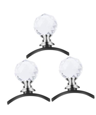 Angoily 3pcs Eyeshadow Eye Shadow Stamp Crease Seal Crystal Tool