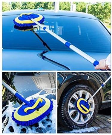 Mop Microfibre Outdoor Mop Washing Brush for Office Cleaning Household Cleaning Window Cleaning Practical Beauty Comes to pursue happiness - Buy Online on GoSupps.com