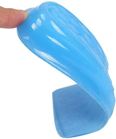 Half Height Increase Heel Cushions - Shoe Lift Inserts for Plantar Fasciitis Heel Pain & Arch Support - Blue Metatarsal Pads - Buy Online on GoSupps.com