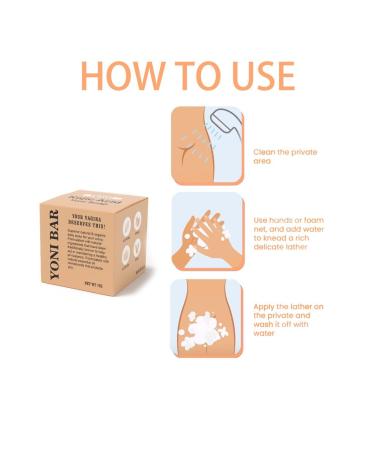 Yoni Soap Bars | Organic Feminine Wash for Women | pH Balance Yoni Care | Eliminate Odor | Natural 2PC Set - Buy Online on GoSupps.com