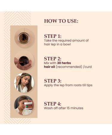 Dashmool Hair Lep - Ayurvedic Powder Hair Mask with Dashmoola & Curry Leaves for Hair Fall Control | 100gm - Buy Online on GoSupps.com