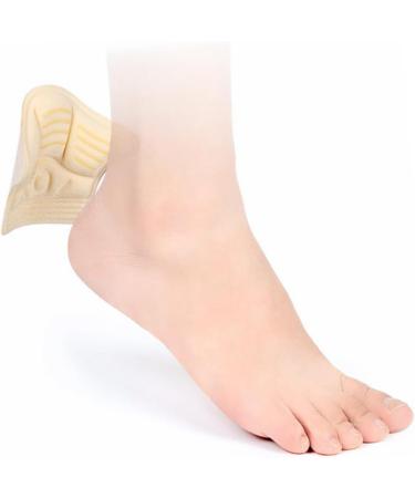 NOLITOY Anti-Drop Heel Pads - 4 Pairs Soft Silicone Cushions for High Heels - Comfort & Stability for Ladies' Pumps - Buy Online on GoSupps.com