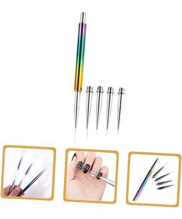 Gogogmee 1 Set Nail Art Drawing Pen Nail Art Pen Nail Art Liner Pen Nails Brush Pen Manicure Tools Nail Pens Manicure Pens Nail Salon Nail Drawing Pens Nail Line Pens Nail Design Brush - Buy Online on GoSupps.com