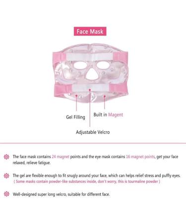 Professional Magnetic Gel Bead Ice Face Cover | Soothing Stone Gel Facial Mask for All Skin Types - Buy Online on GoSupps.com
