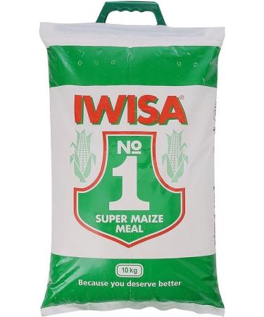 Iwisa Maizemeal 10kg - Savor South African Traditions | Non-GMO Maize | Versatile for Pap Porridge and Baking | Versatile Ingredient | Perfect for Pap Lovers - Buy Online on GoSupps.com