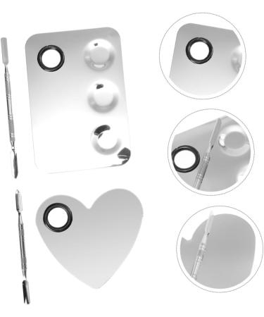 2ensembles Palette De Nail Art Spatules Plaques De M lange De Pour Manucure Accessoires De Manucure - Buy Online on GoSupps.com