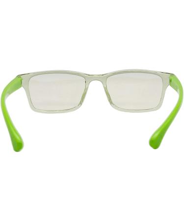 Buy LHSDMOAT Blue Light Filter Glasses for Kids - Block Blue Light Rectangular Frame - Gray/Green Gaming & Computer Glasses - Buy Online on GoSupps.com